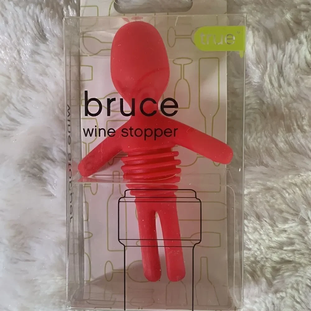 Bruce Silicone Wine Stopper